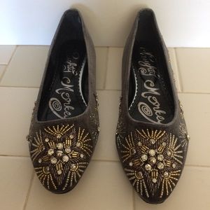 Naughty Monkey Bling Flats Size 7.5